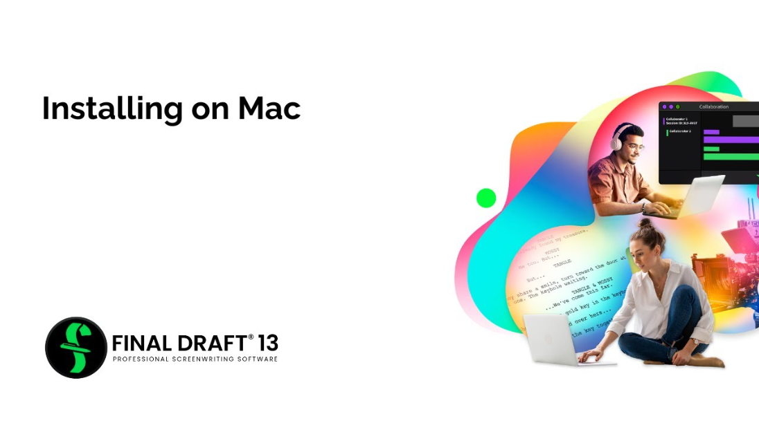 Final Draft for Mac 13.1.0 脚本格式化工具