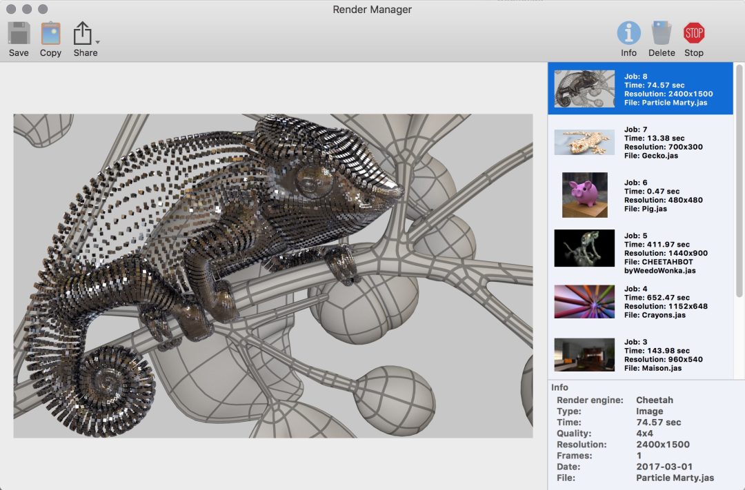 MW3D-Solutions Cheetah3D for Mac 8.0 三维建模/渲染和动画软件