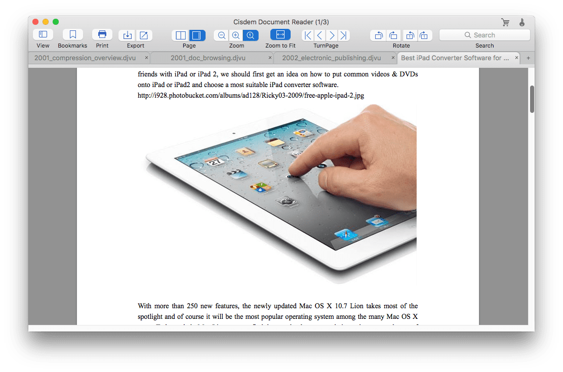 DjVu Reader Pro for Mac 2.7.1 DjVu文件阅读器