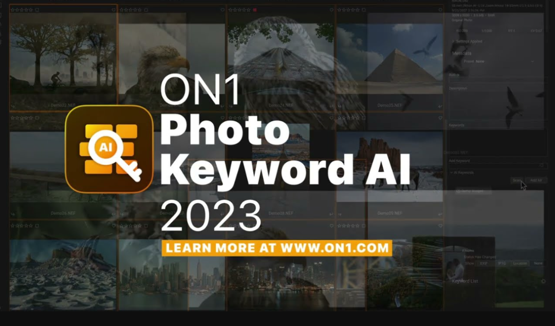 ON1 Photo Keyword AI for Mac 2023.5 v17.5.1.14079 人工智能图像识别和关键词标注软件