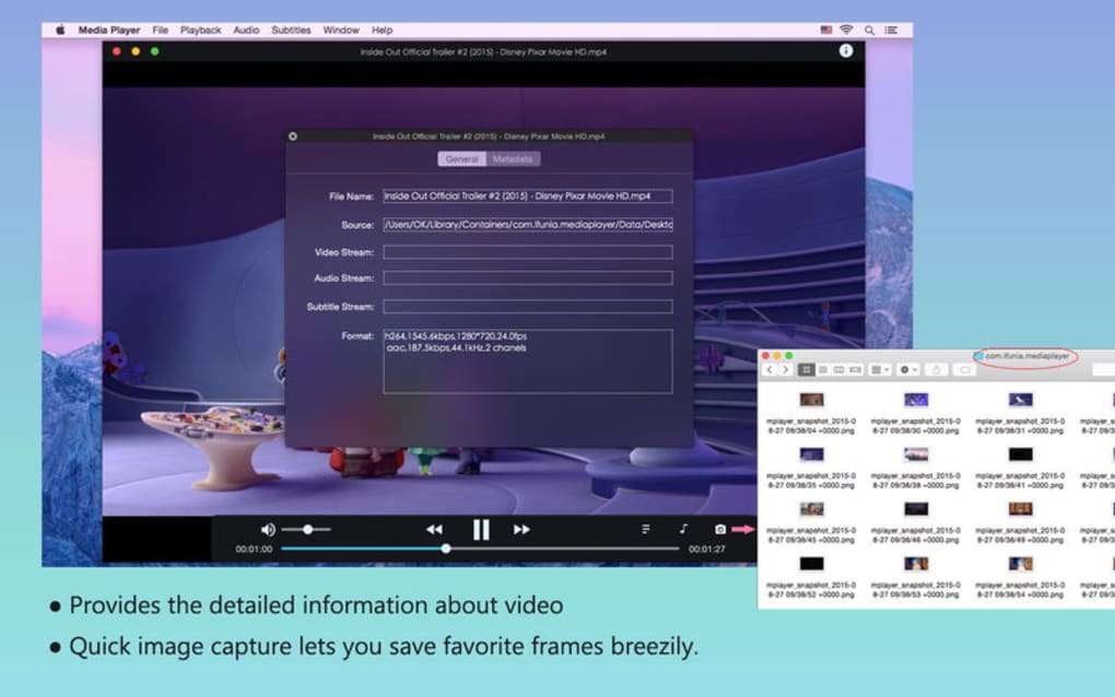 iFunia Media Player for Mac 4.0.0 媒体播放器