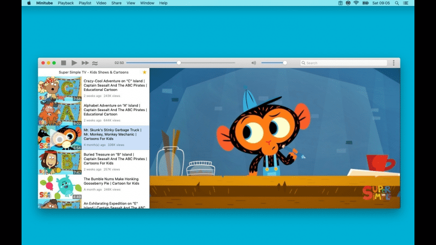 Minitube for YouTube for Mac 3.9.3 轻量级YouTube观看工具