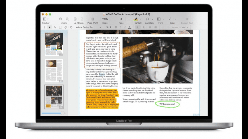 Nitro PDF Pro Essentials for Mac 13.3.1 PDF编辑工具