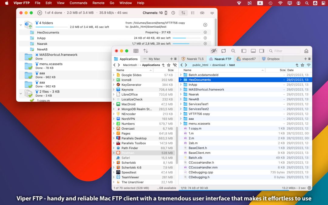 Viper FTP for Mac 6.3.7 macOS 文件管理工具