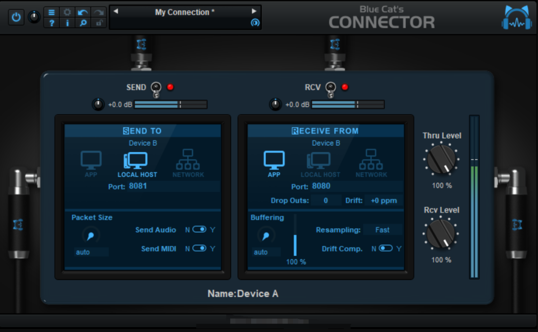 Blue Cat Audio Blue Cats Connector for Mac 1.12 音频和MIDI流插件