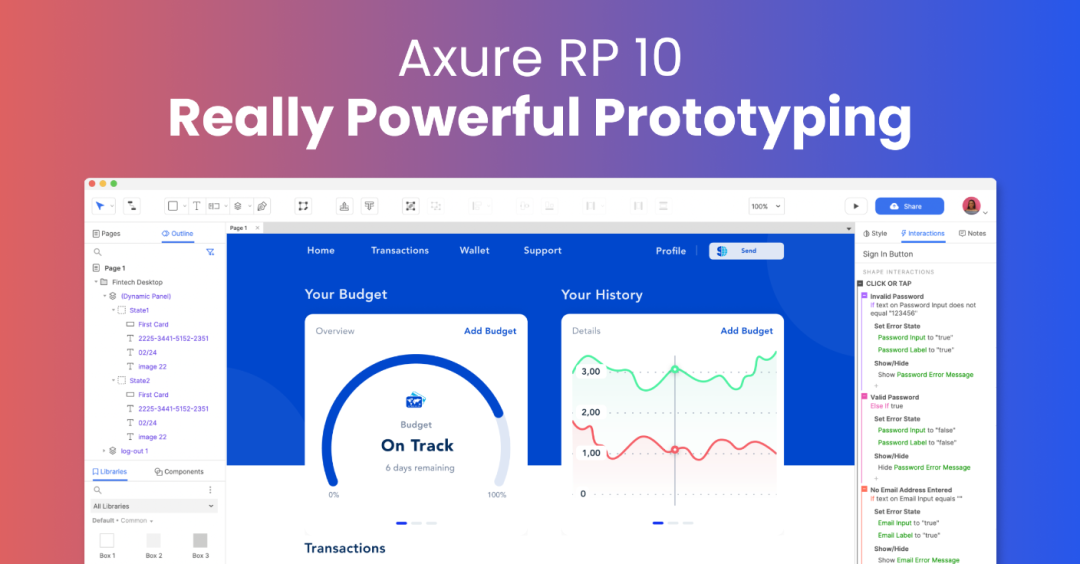 Axure RP Pro 9.0.0.3727 + Team Edition + Enterprise 原型设计软件